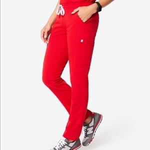 FIGS Yola Winning Red Scrubs SP